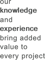 our knowledge and experience bring